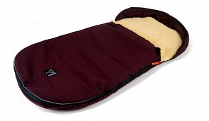 Конверт Lenny меховой, 2 молнии, цвет – Pflaume (Kaiser, 00-0013318)